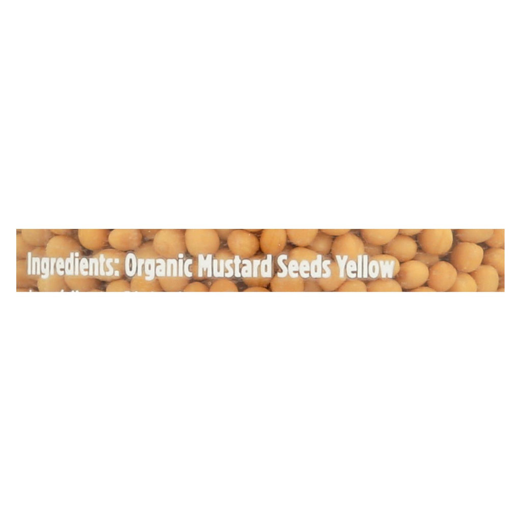 Spicely Organics Organic Yellow Mustard Seeds (Pack of 3 - 2.4 Oz.) - Cozy Farm 