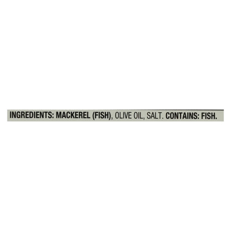 Season Mackerel Fillets in Olive Oil | 4.375 Oz | Pack of 12 - Cozy Farm 