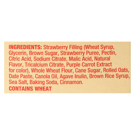 Nature's Bakery Oatmeal Crumble Strawberries, 8.46 Oz. (Pack of 6) - Cozy Farm 