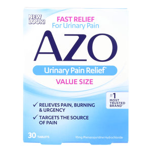 Azo Urinary Pain Relief - 30 Tablets - Cozy Farm 
