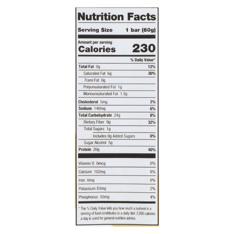 Cinnamon Roll Protein Bar, 12 Count (60g Each) - Cozy Farm 