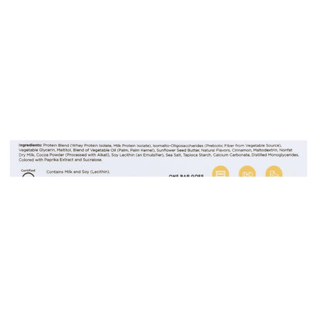 Cinnamon Roll Protein Bar, 12 Count (60g Each) - Cozy Farm 