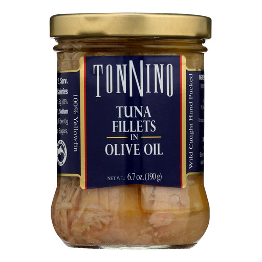 Tonnino Tuna Fillets in Olive Oil (Pack of 6 - 6.7 Oz.) - Cozy Farm 