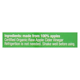 Zoe Apple Cider Vinegar - Maximum Strength, 17 Fl Oz, 6 Pack - Cozy Farm 