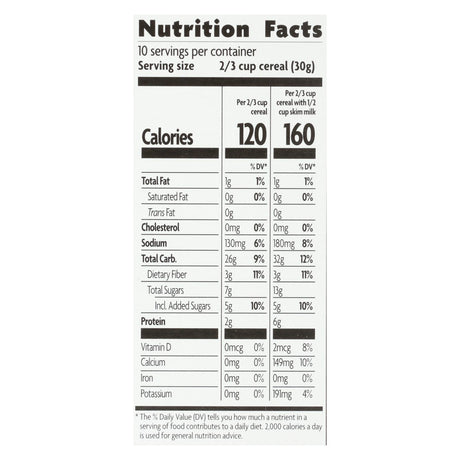 Nature's Path Organic Sunrise Cereal: Crunchy Cinnamon Delight (Pack of 12) - Cozy Farm 