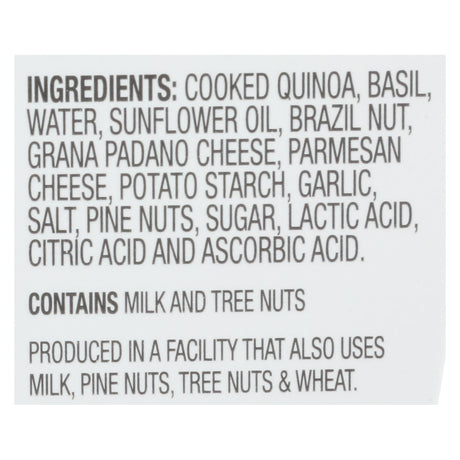 Cucina And Amore Quinoa Meals: Basil Pesto (6-Pack, 7.9 Oz. Each) - Cozy Farm 