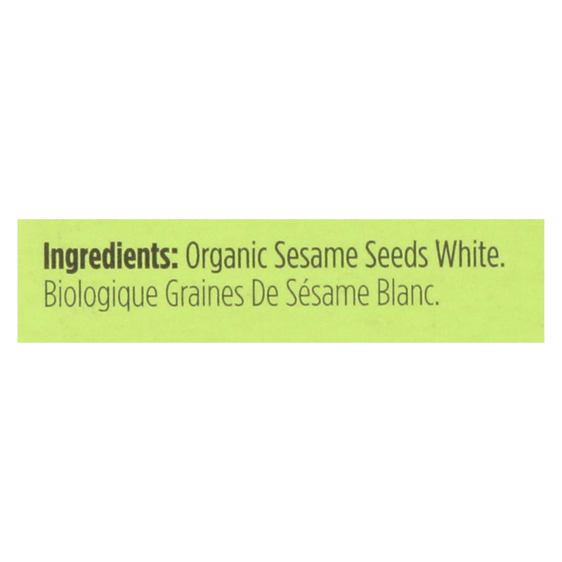 Spicely Organics Organic White Sesame Seeds (0.45 Oz., Pack of 6) - Cozy Farm 