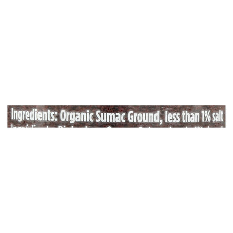 Spicely Organics Organic Sumac, 3 Pack - 2 Oz. Each - Cozy Farm 