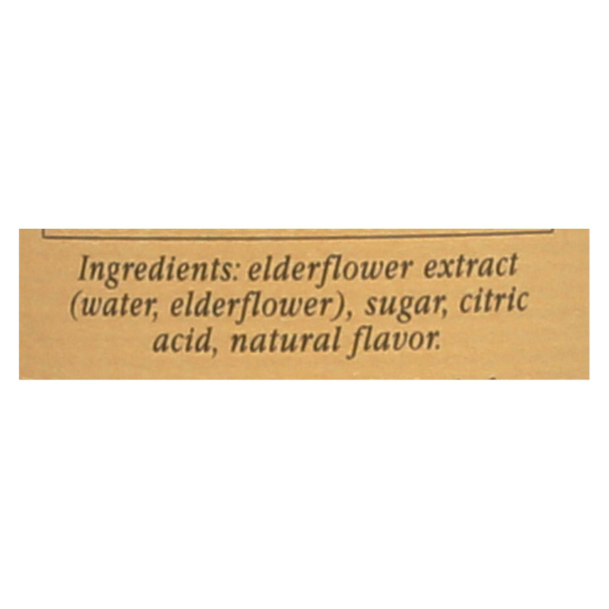 D'arbo Elderflower Syrup (Pack of 6 - 16.9 Fl Oz.) - Cozy Farm 