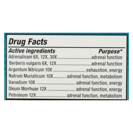 Natrabio Adrenal Support (Pack of 60 Tablets) - Cozy Farm 