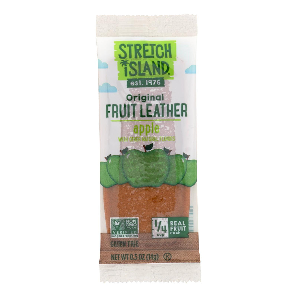 Stretch Island Fruit Leather Strip - Autumn Apple (Pack of 30) - 0.5 Oz - Cozy Farm 
