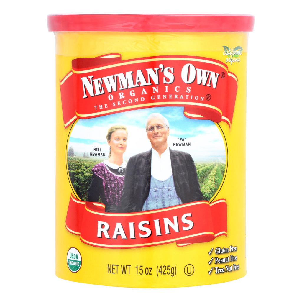 Newman's Own Organics Raisins (Pack of 12) - 15 Oz. - Cozy Farm 