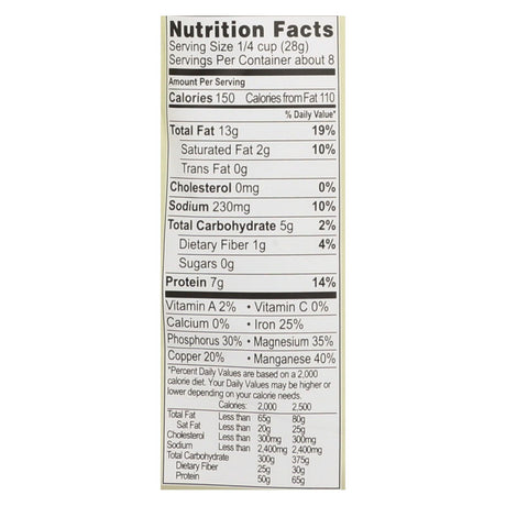 Organic Sprouted Pumpkin & Sunflower Seed Duo (Pack of 6 - 8 Oz.) by Living Intentions - Cozy Farm 