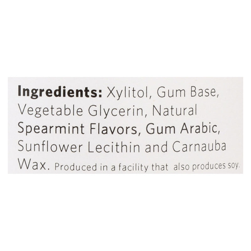 Xylichew Sugar-Free Spearmint Chewing Gum (240 Pieces, Pack of 4) - Cozy Farm 