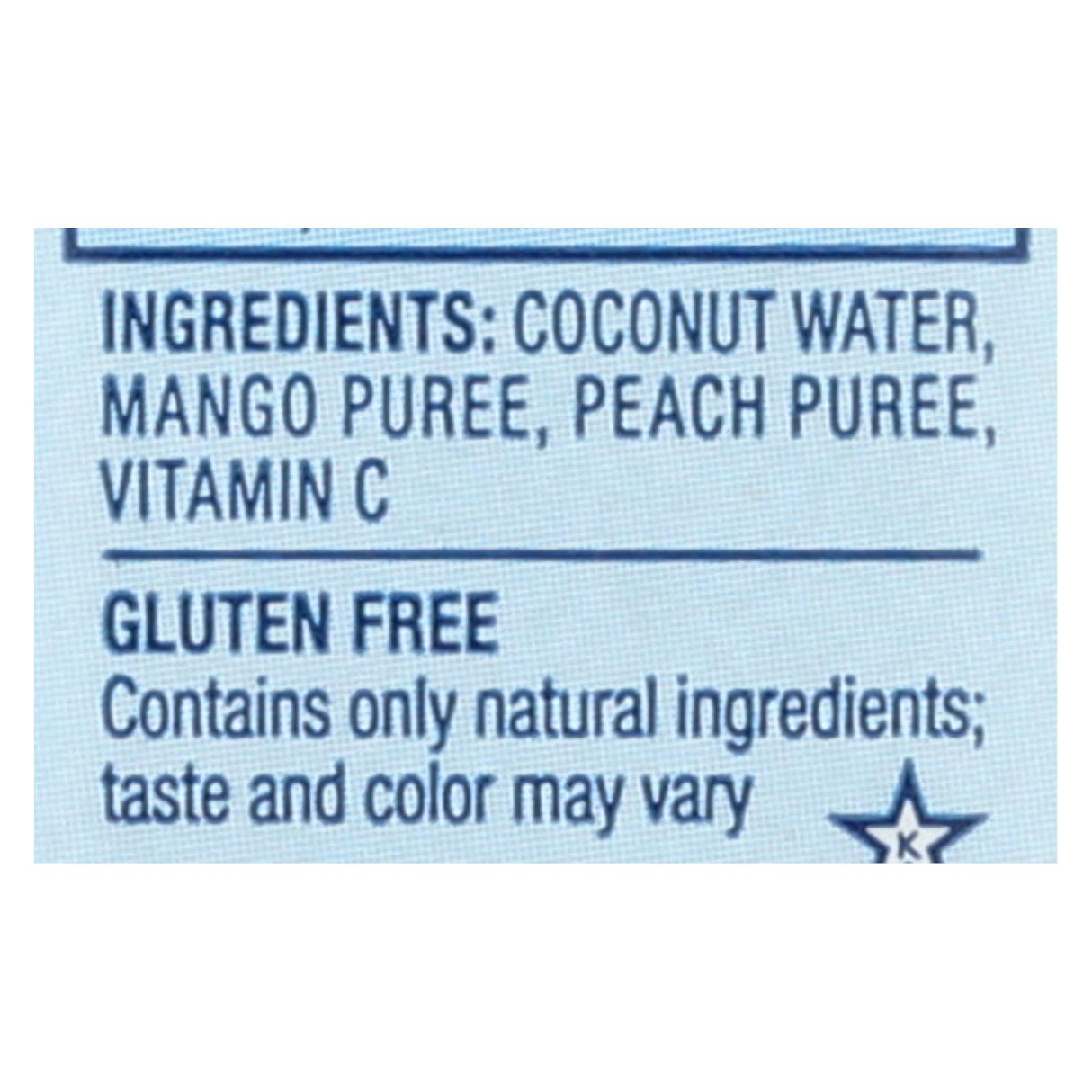 Vita Coco 500 mL Peach and Mango Flavored Coconut Water (Pack of 12) - Cozy Farm 