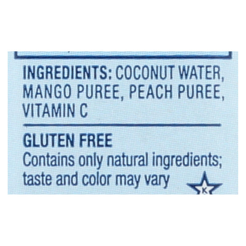 Vita Coco 500 mL Peach and Mango Flavored Coconut Water (Pack of 12) - Cozy Farm 