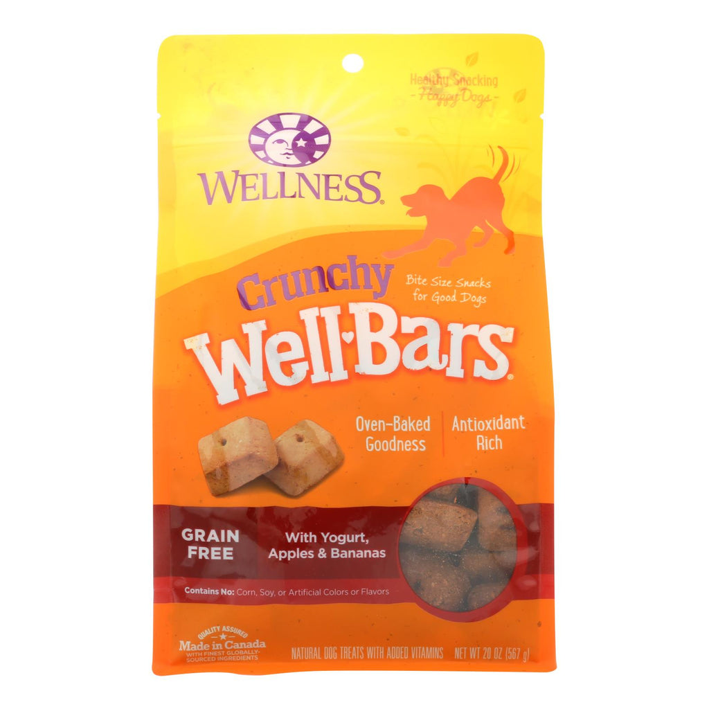 Wellness Pet Products Dog Food (Pack of 6) - Yogurt, Apple and Bananas - 20 Oz. - Cozy Farm 