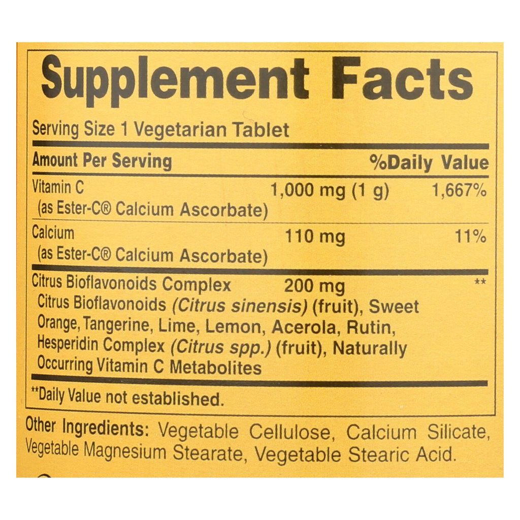 American Health Ester-C with Citrus Bioflavonoids (180 Vegetarian Tablets) - 1000 mg - Cozy Farm 