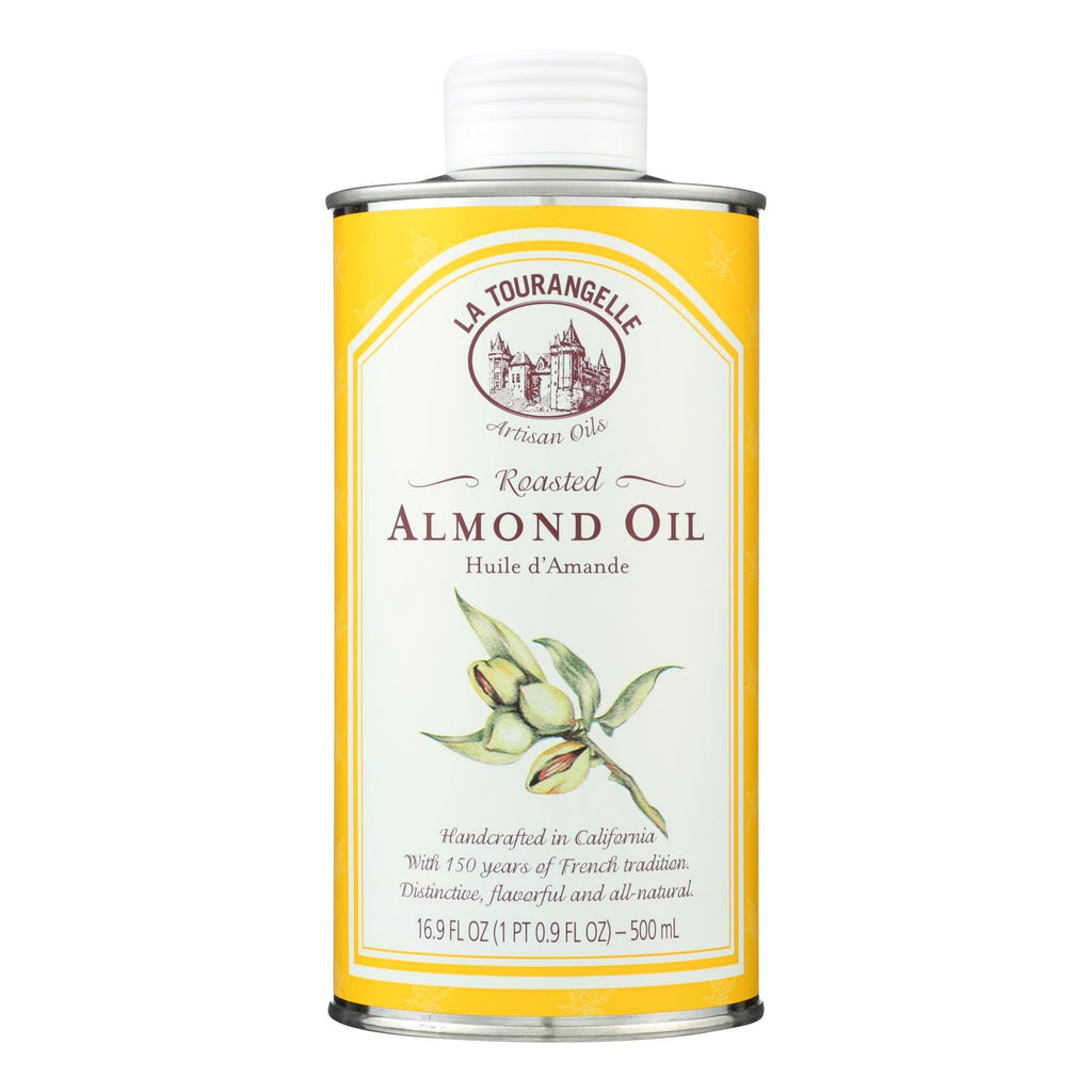 La Tourangelle Roasted Almond Oil (Pack of 6 - 500ml) - Cozy Farm 
