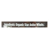 Spicely Organics Organic Anise Star Whole - 3-pack, 0.5 Oz. Bags - Cozy Farm 