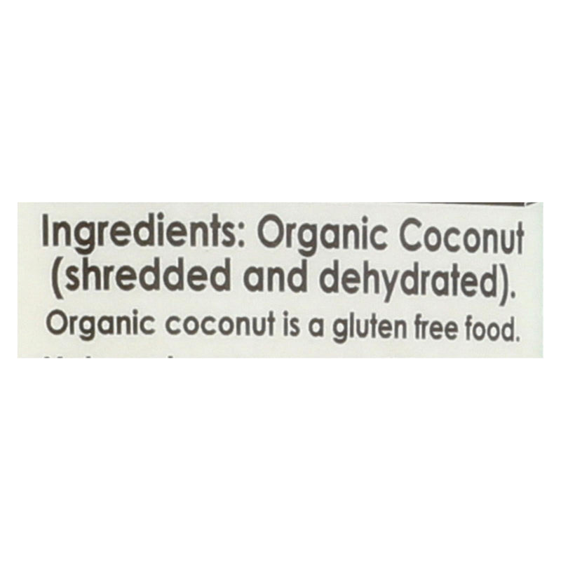 Let's Do Organics Shredded Coconut Unsweetened 8 Oz. (Pack of 12) - Cozy Farm 