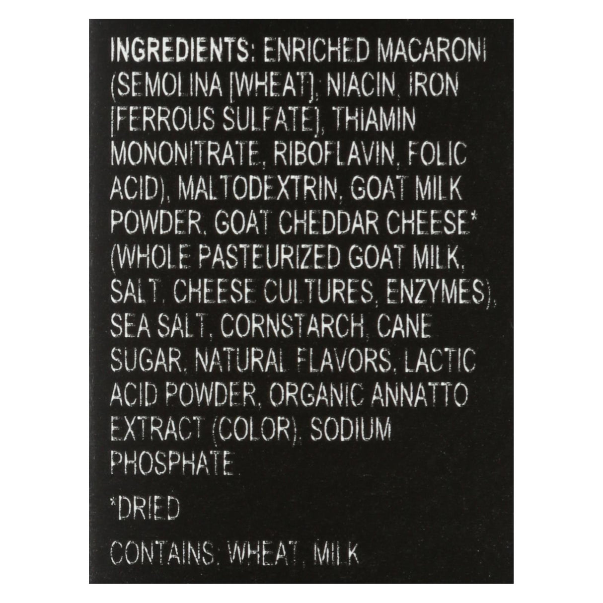 Funny Farm La Loo's Temperature Controlled Goat Cheddar Macaroni & Cheese (Pack of 8 - 6 Oz.) - Cozy Farm 