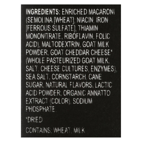 Funny Farm La Loo's Temperature Controlled Goat Cheddar Macaroni & Cheese (Pack of 8 - 6 Oz.) - Cozy Farm 