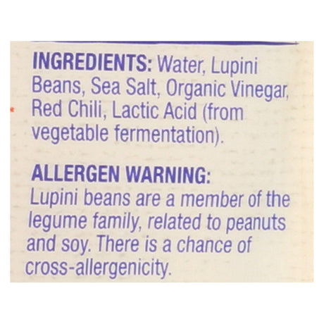 Brami Lupini Beans - 8 Pack, Fiery Hot Pepper Flavor - Cozy Farm 