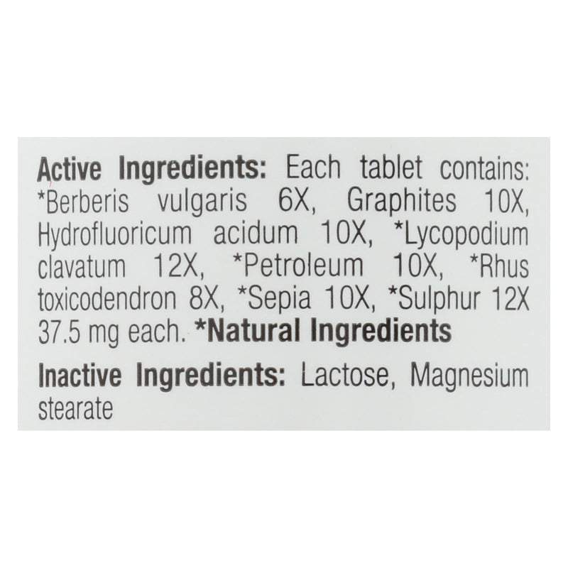 Bhi Skin Eczema Relief, 100% Natural, 100 Tablets - Cozy Farm 