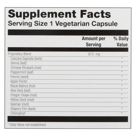 Ultra Colon Clenz by Natural Balance (60 Vegetarian Capsules) - Cozy Farm 