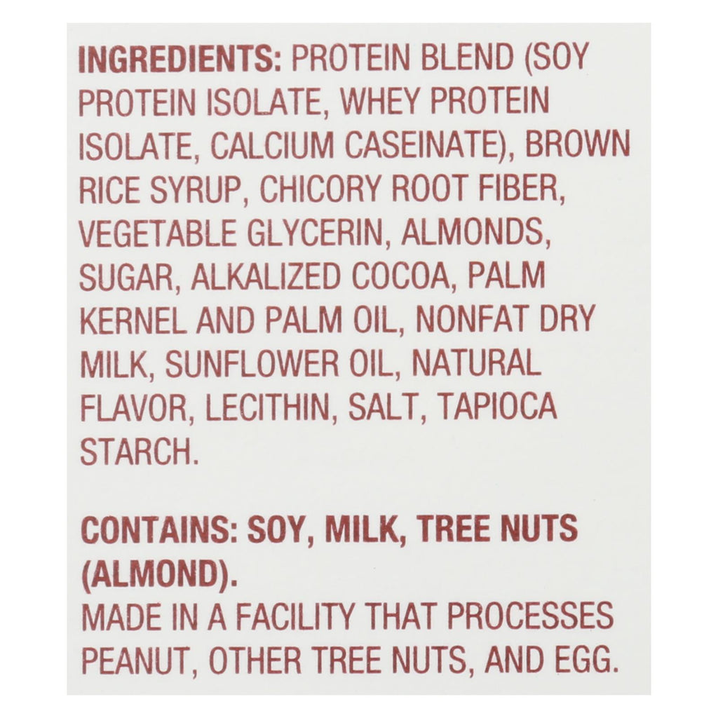 ThinkThin Bar Lean Protein Fiber Chocolate Almond (Pack of 12 - 1.41 Oz Each) - Cozy Farm 