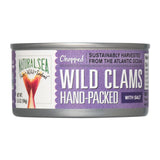 Natural Sea Chopped Wild Atlantic Surf Clams (12 - 6.5 Oz. Pkg) - Cozy Farm 