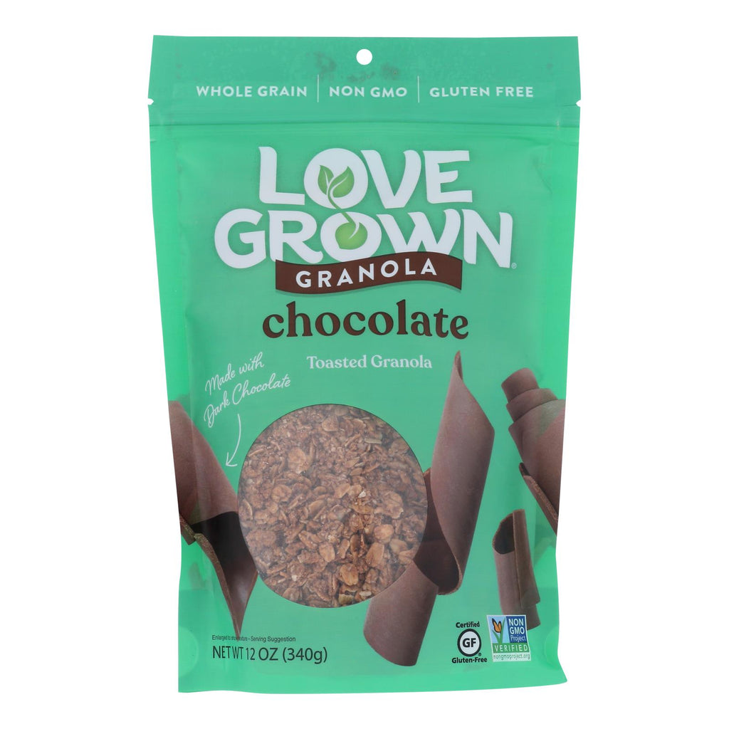Love Grown Foods Oat Clusters - Cocoa Goodness (Pack of 6) - 12 Oz. - Cozy Farm 