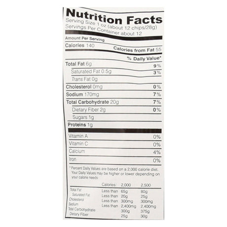 Mi Nina's Jalapeño Agave White Corn Tortilla Chips (Pack of 9 - 12 Oz.) - Cozy Farm 