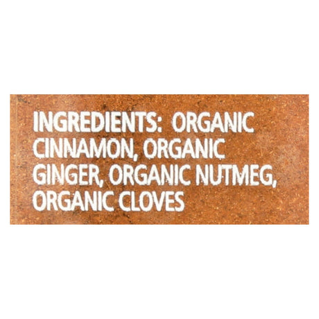 Simply Organic Pumpkin Spice Seasoning (Pack of 6) - 1.94 Oz. - Cozy Farm 