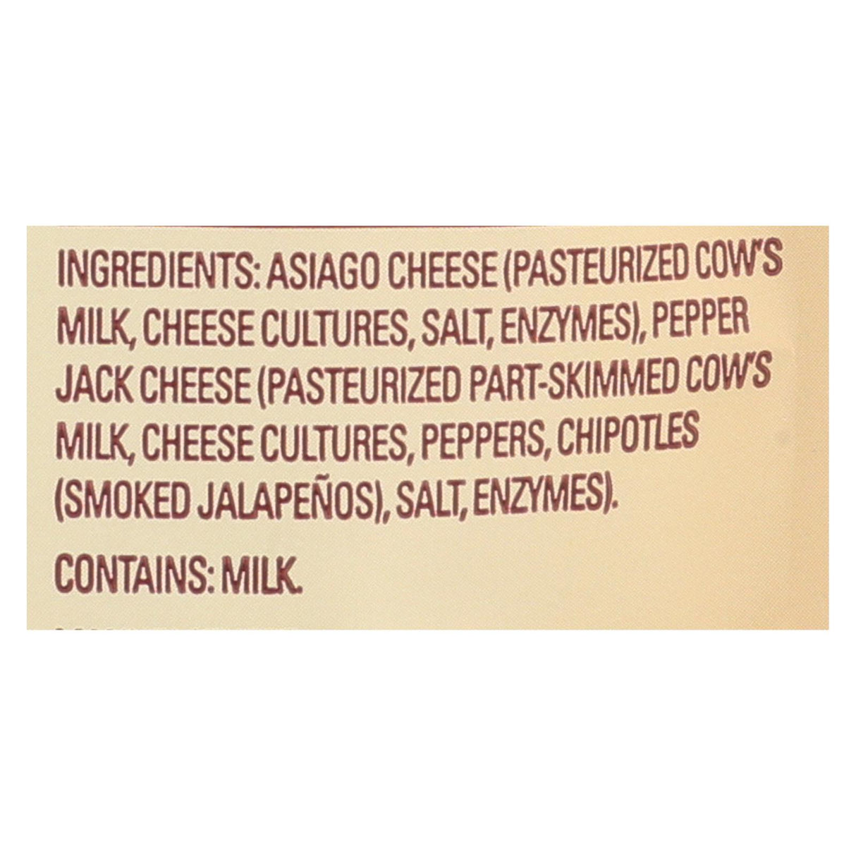 Cello Whisps Asiago & Pepper Jack Cheese Crisps, 12 x 2.12 Oz. Bags - Cozy Farm 