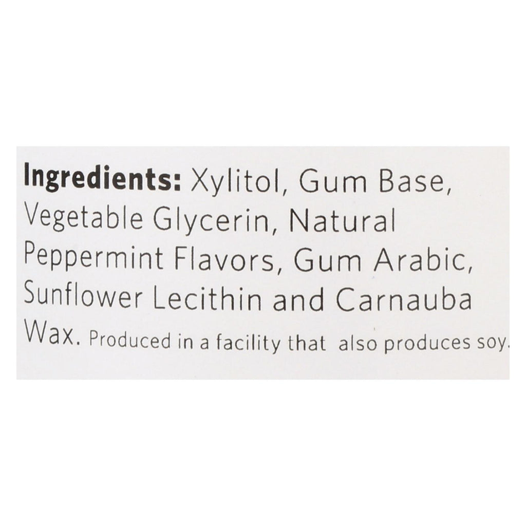Xylichew Sugar Free Peppermint Chewing Gum (Pack of 4 - 60 Piece Jars) - Cozy Farm 