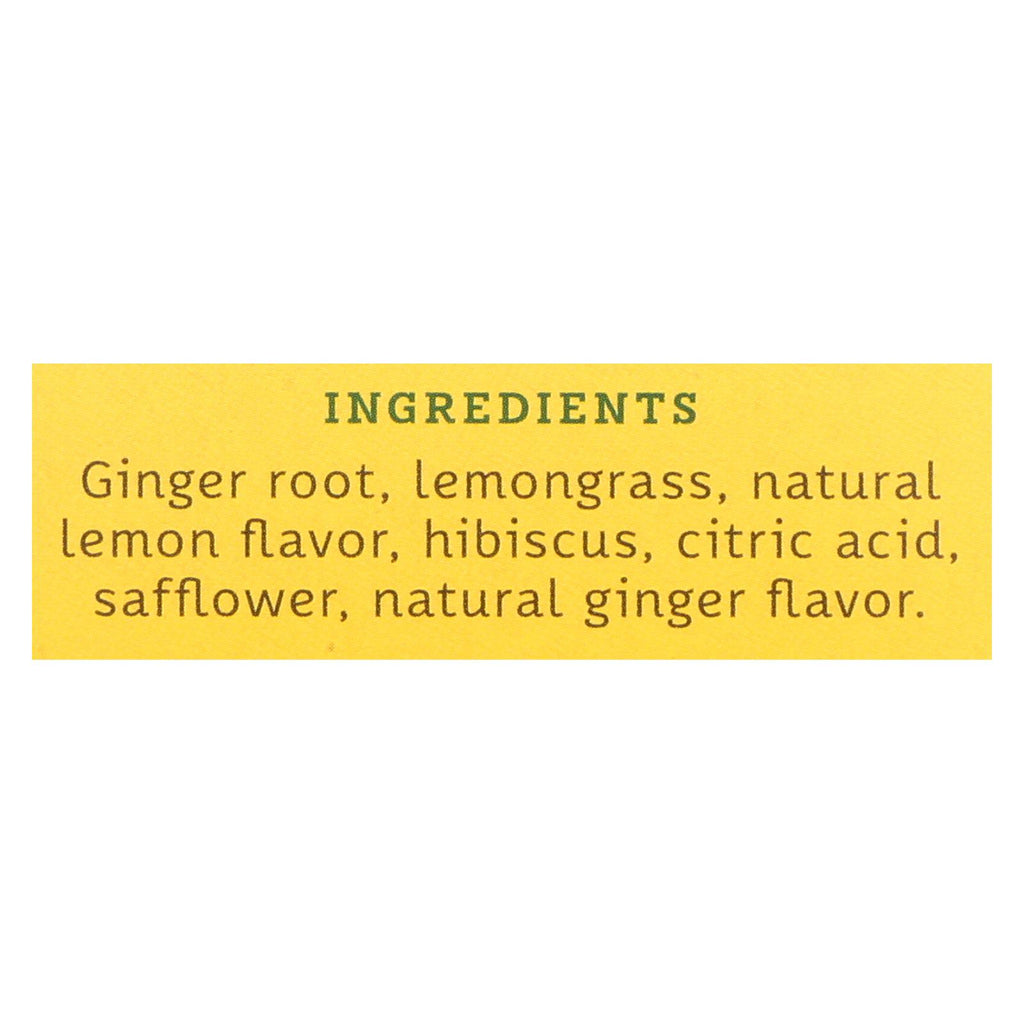 Stash Lemon Ginger Herbal Tea, 20 Tea Bags (Pack of 6) - Cozy Farm 
