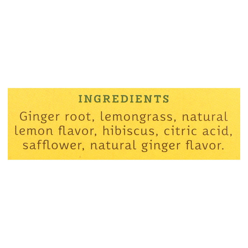 Stash Lemon Ginger Herbal Tea, 20 Tea Bags (Pack of 6) - Cozy Farm 