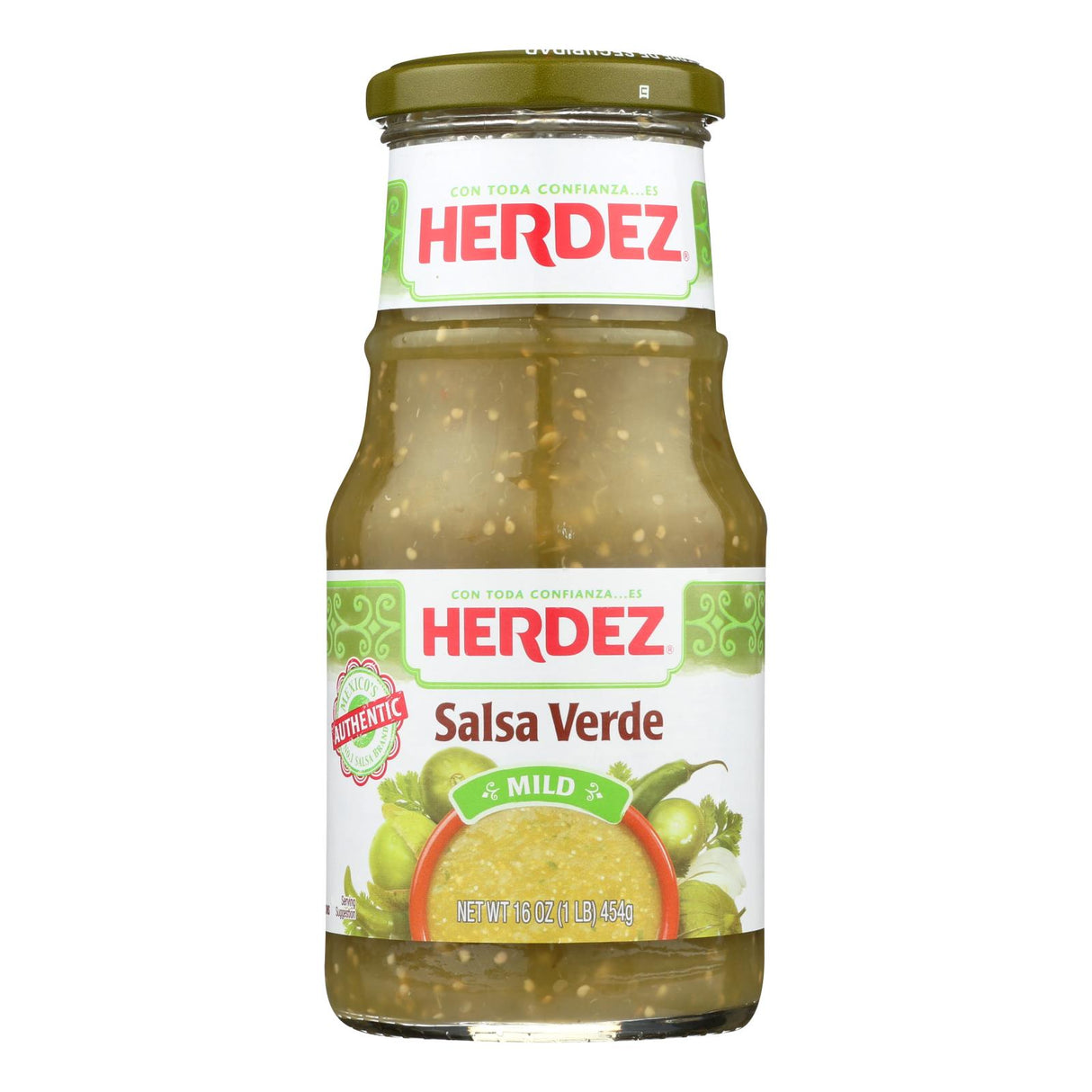 Herdez Salsa Verde, 16 Oz. (Pack of 12) - Cozy Farm 