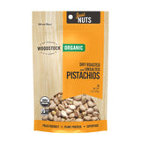 Woodstock Organic Dry Roasted Unsalted Pistachios, 8 x 7 Oz. Packs - Cozy Farm 