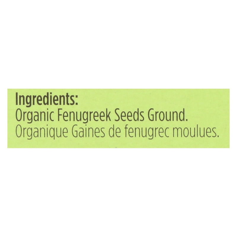 Spicely Organics Organic Ground Fenugreek - Cozy Farm 
