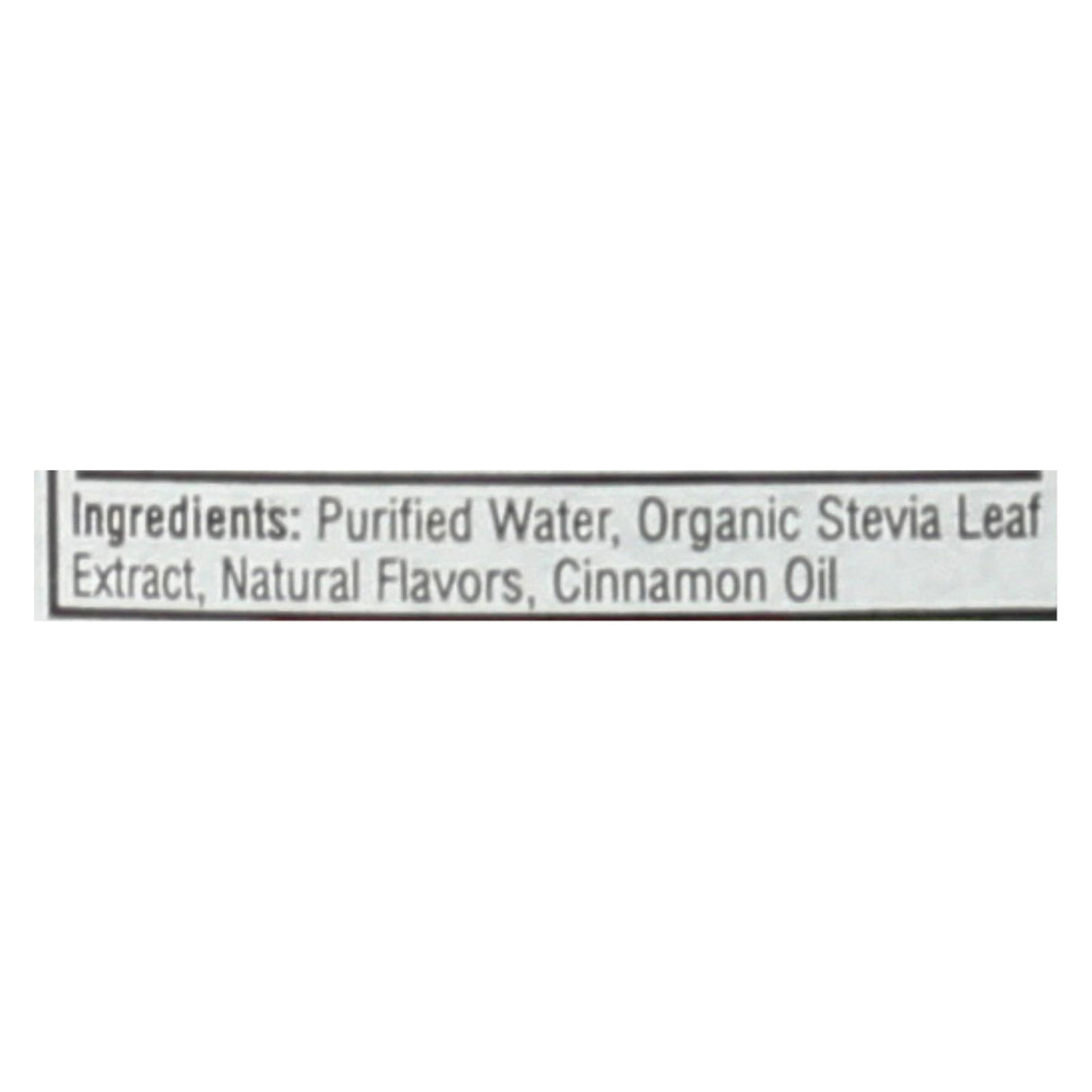 Sweet Leaf Liquid Stevia Cinnamon - 2 Fl Oz. - Cozy Farm 