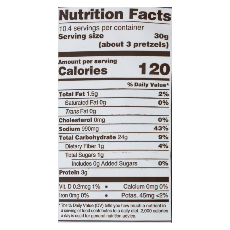 Unique Pretzels: Extra Salt Splits (11oz, Pack of 12) - Crunchy, All-Natural Snack - Cozy Farm 