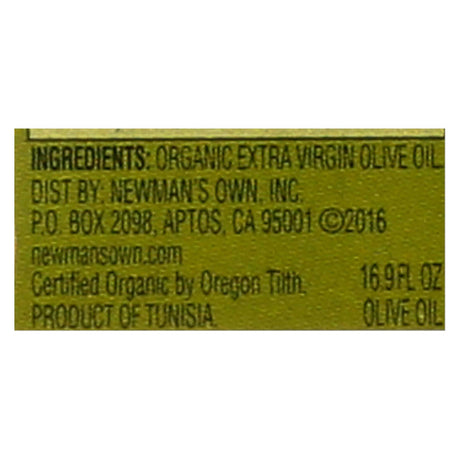 Newman's Own Organics Extra Virgin Olive Oil, 6 Pack, 16.9 Fl Oz Each - Cozy Farm 