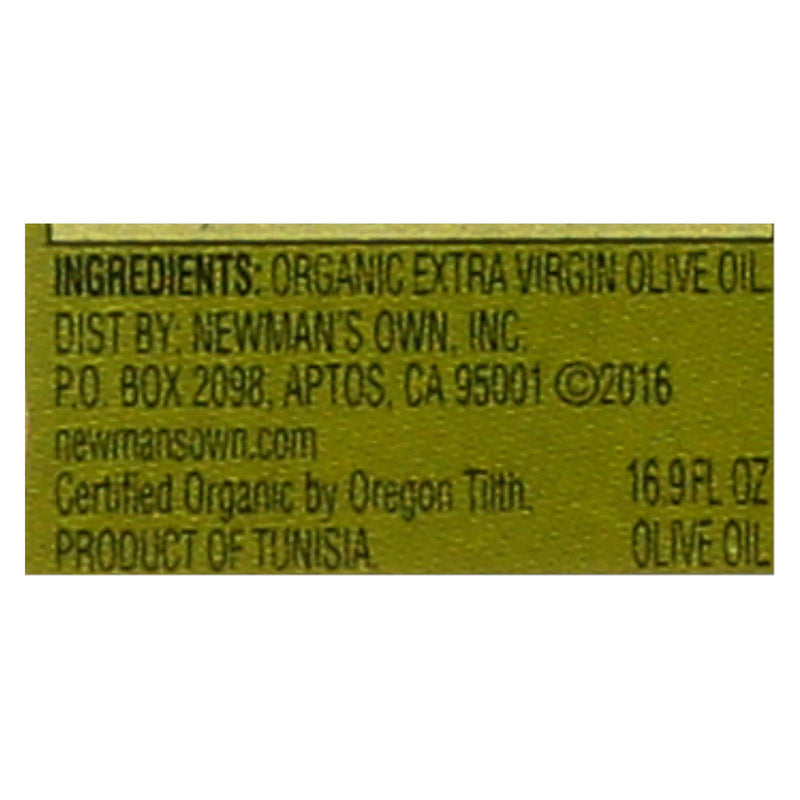 Newman's Own Organics Extra Virgin Olive Oil, 6 Pack, 16.9 Fl Oz Each - Cozy Farm 