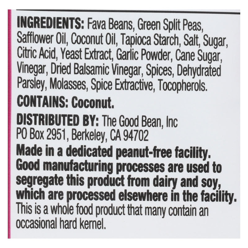 The Good Bean Fava/Peas Balsamic Herb (Pack of 6 - 6 Oz.) - Cozy Farm 