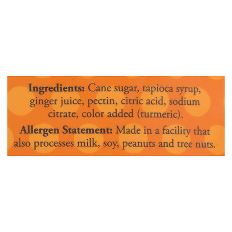 The Ginger People Gin Gins Ginger Spice Drops - 3.5 Oz (Pack of 12) - Cozy Farm 