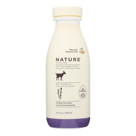 Nature By Canus Goats Milk Bath Foam Lavender (27.1 Fl Oz) - Cozy Farm 