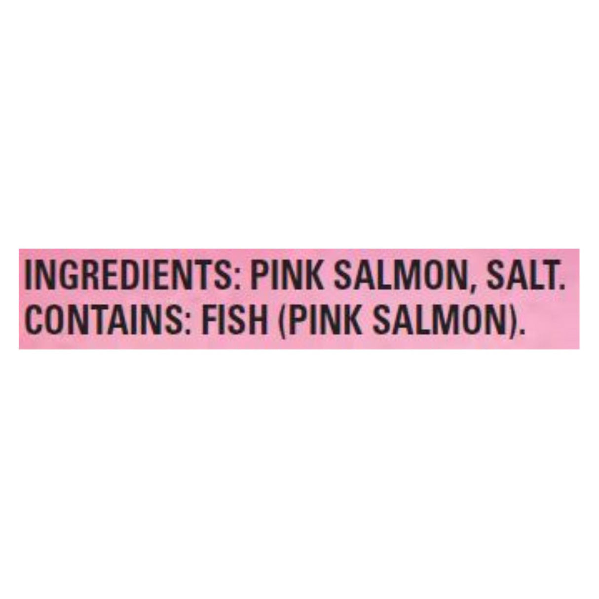 Natural Sea Wild Pink Salmon, Salted, 7.5 Oz. Pack of 12 - Cozy Farm 